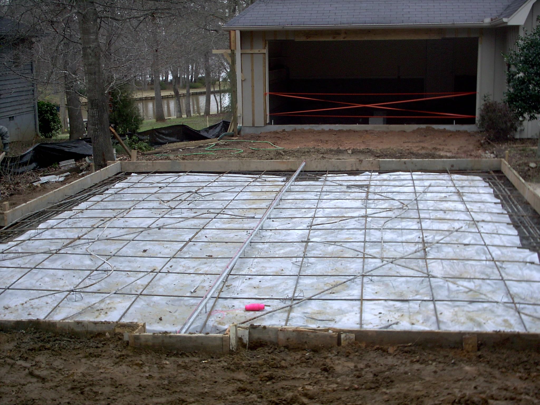 Foundation and construction site
